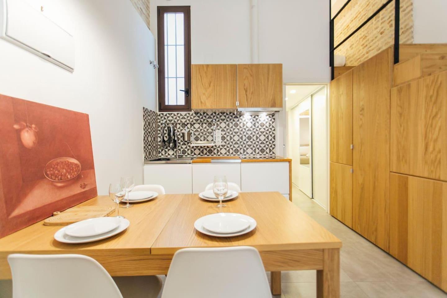 Amplio Apartamento De Diseno Precioso De Estilo Sevillano En Pleno Centro Экстерьер фото